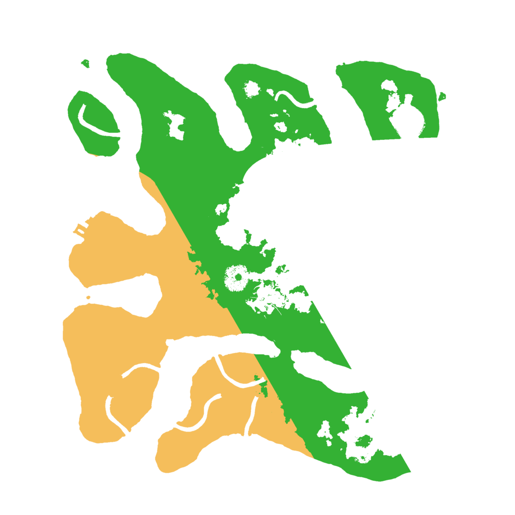 Biome Rust Map: Procedural Map, Size: 3000, Seed: 192233792