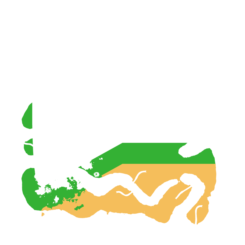 Biome Rust Map: Procedural Map, Size: 3500, Seed: 18903576