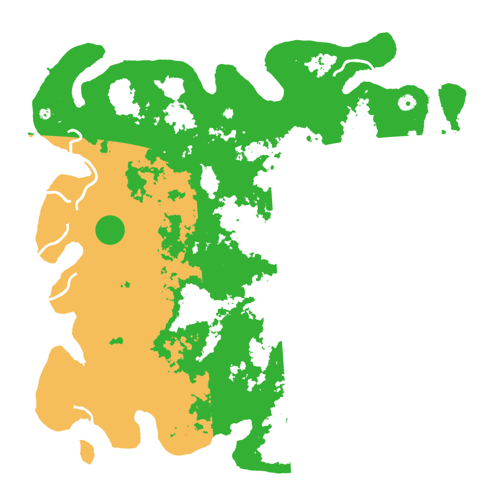 Biome Rust Map: Procedural Map, Size: 4500, Seed: 6577