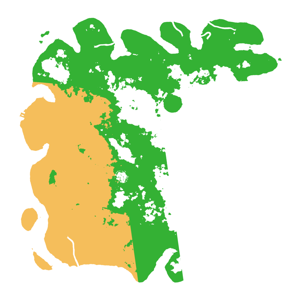 Biome Rust Map: Procedural Map, Size: 4500, Seed: 1474