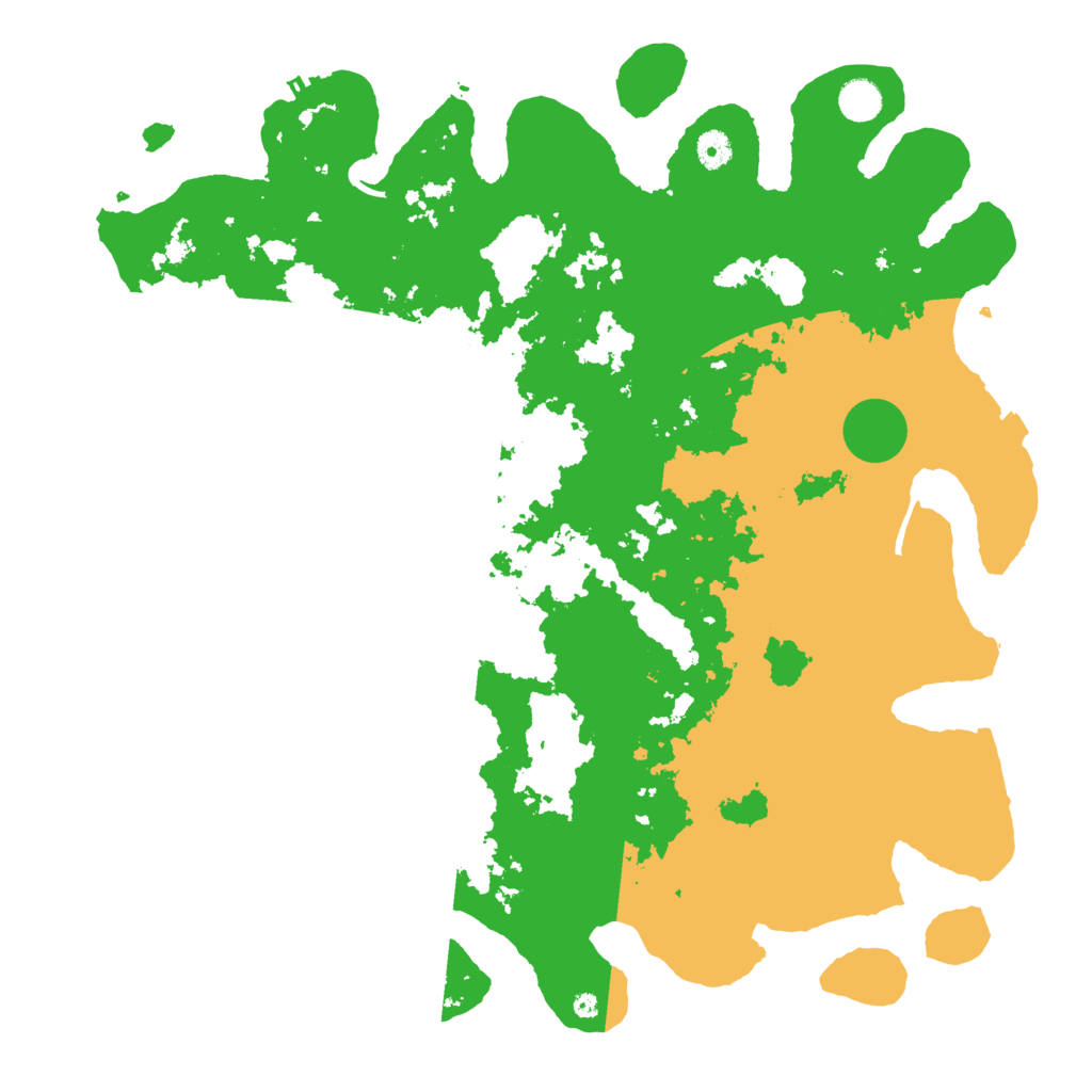 Biome Rust Map: Procedural Map, Size: 4500, Seed: 32074630