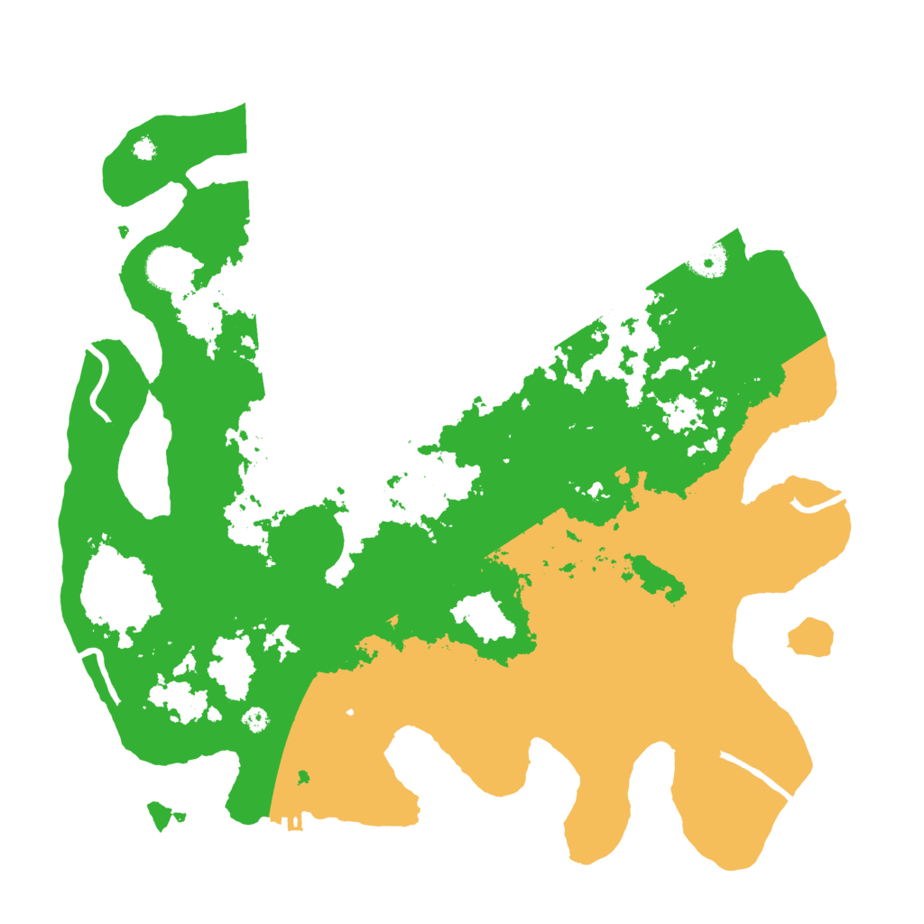 Biome Rust Map: Procedural Map, Size: 3800, Seed: 7327660