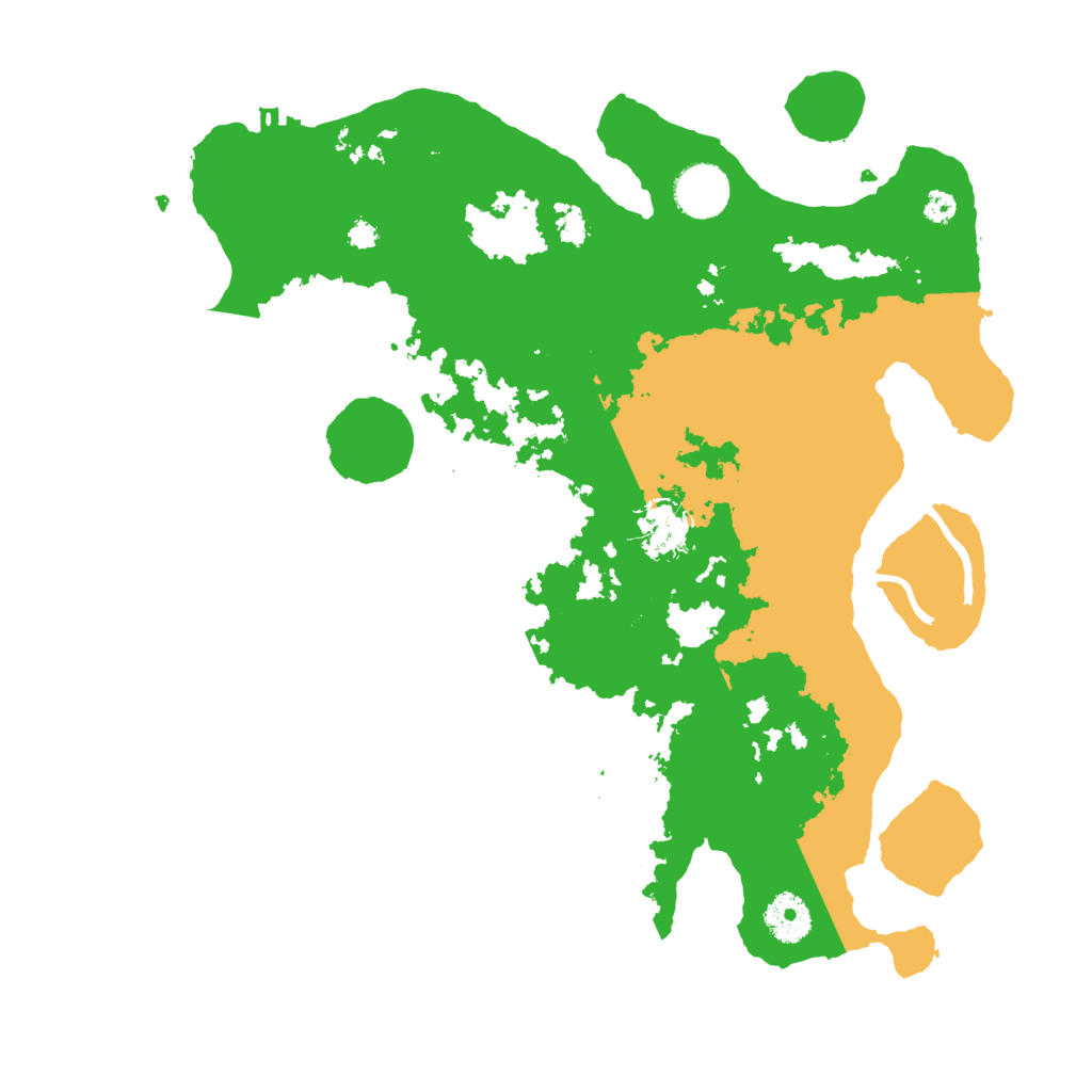 Biome Rust Map: Procedural Map, Size: 3500, Seed: 20211003