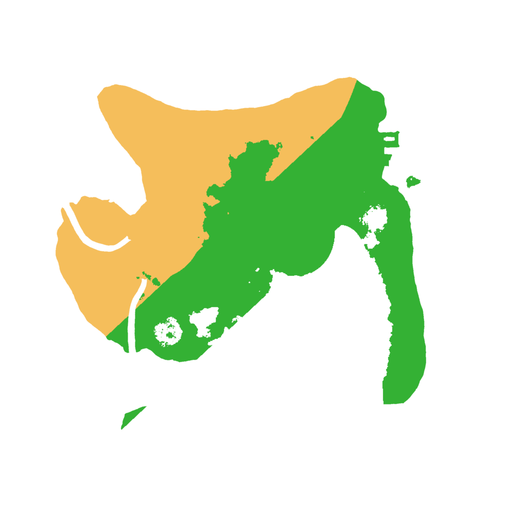 Biome Rust Map: Procedural Map, Size: 2000, Seed: 20041889