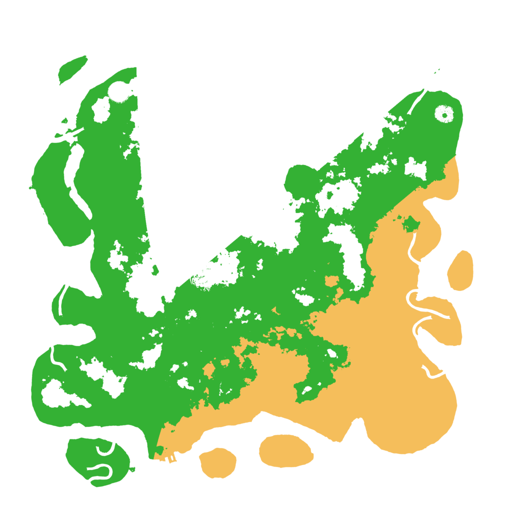 Biome Rust Map: Procedural Map, Size: 4200, Seed: 1963918986