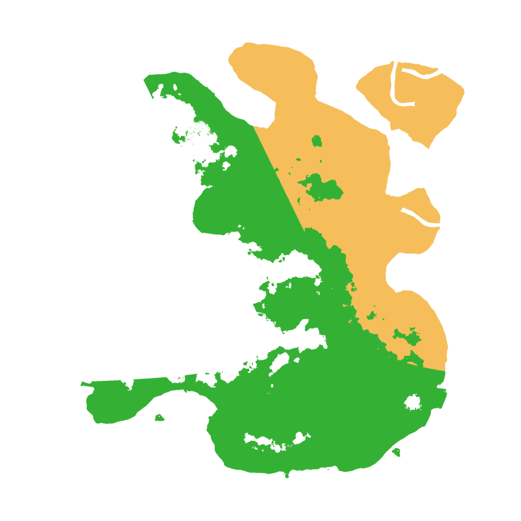 Biome Rust Map: Procedural Map, Size: 3000, Seed: 1790827752