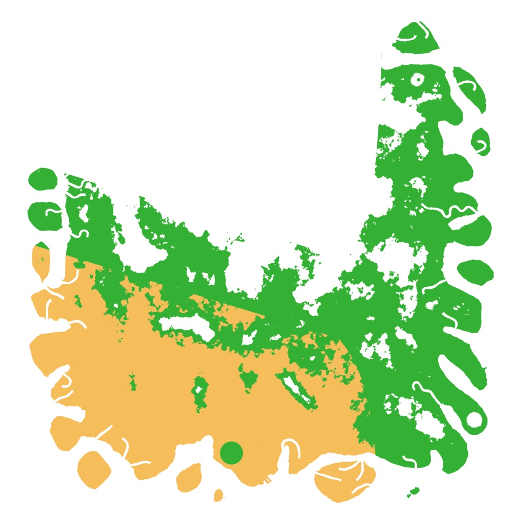 Biome Rust Map: Procedural Map, Size: 6000, Seed: 289771