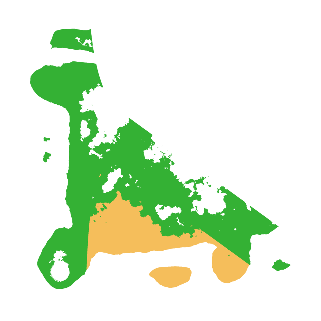 Biome Rust Map: Barren, Size: 3000, Seed: 117340853