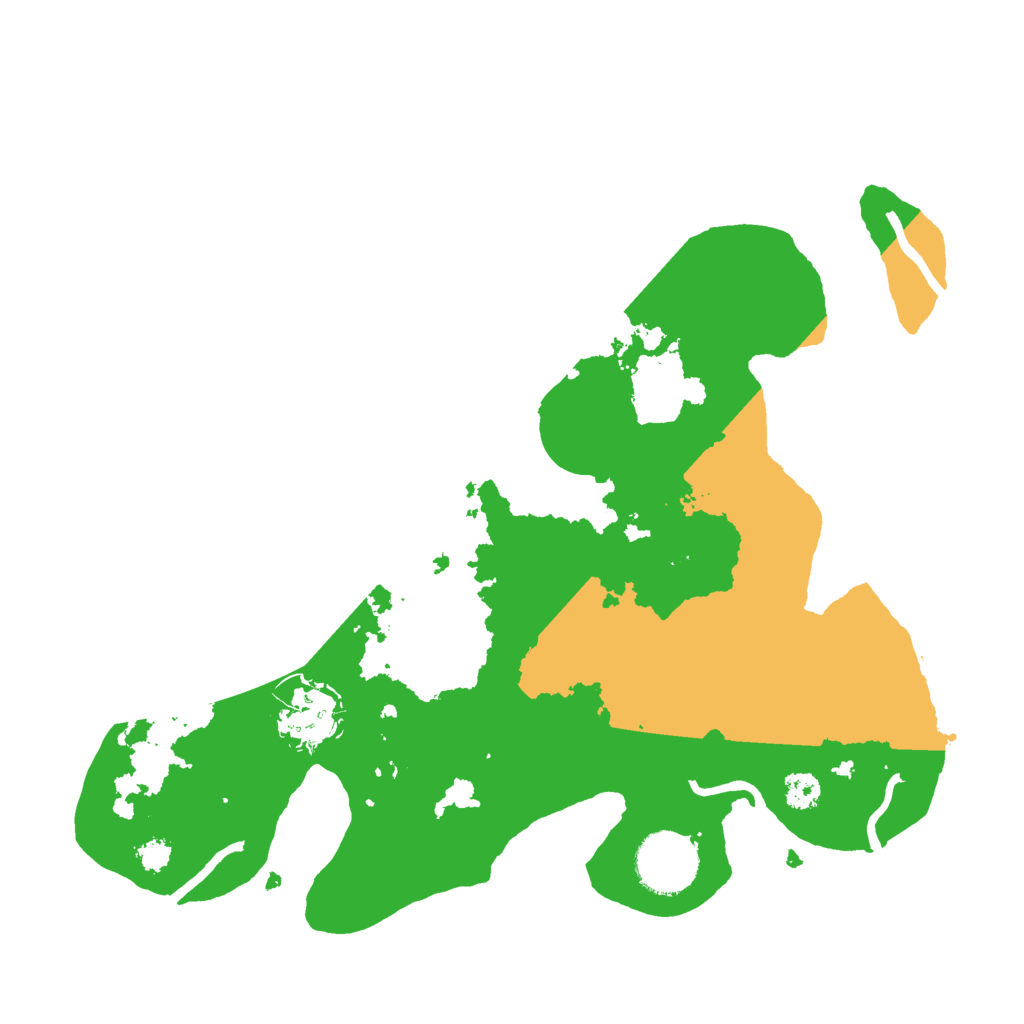 Biome Rust Map: Procedural Map, Size: 2888, Seed: 857