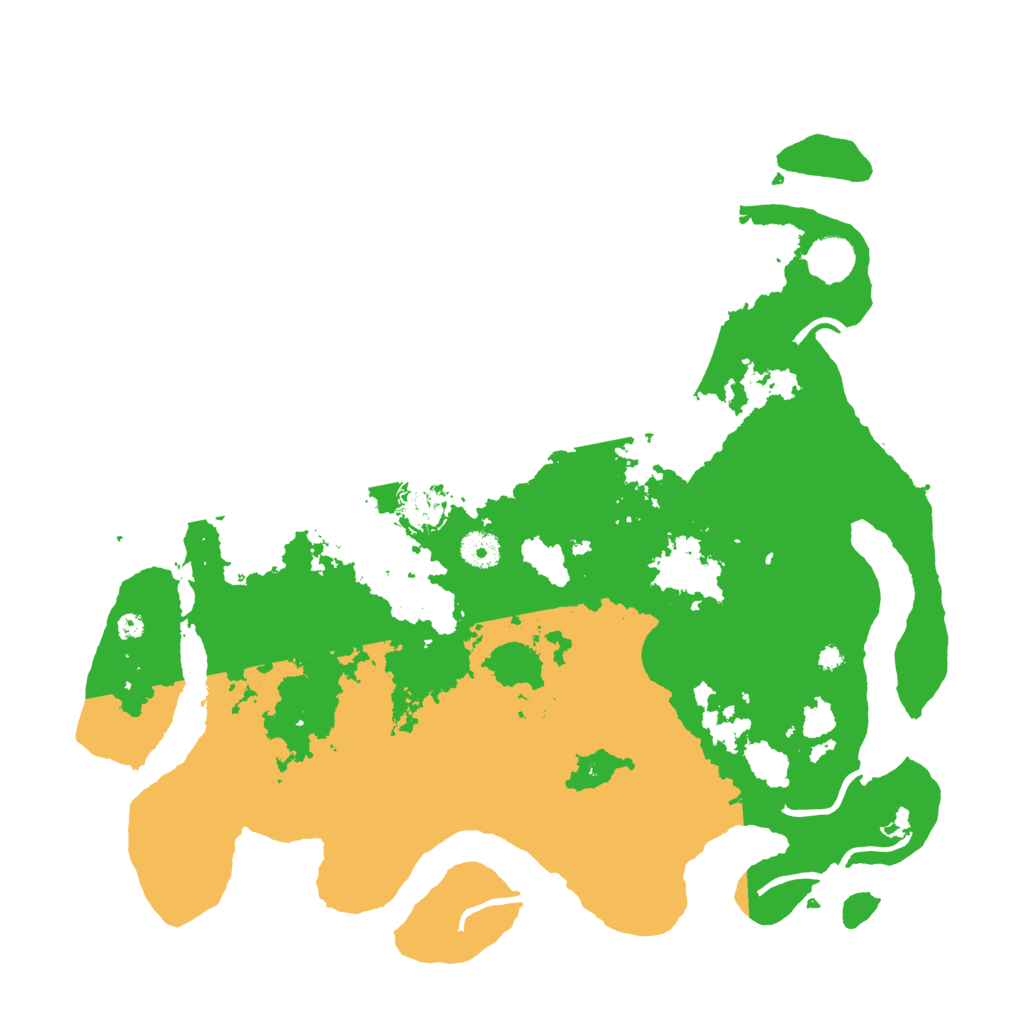 Biome Rust Map: Procedural Map, Size: 4000, Seed: 329458