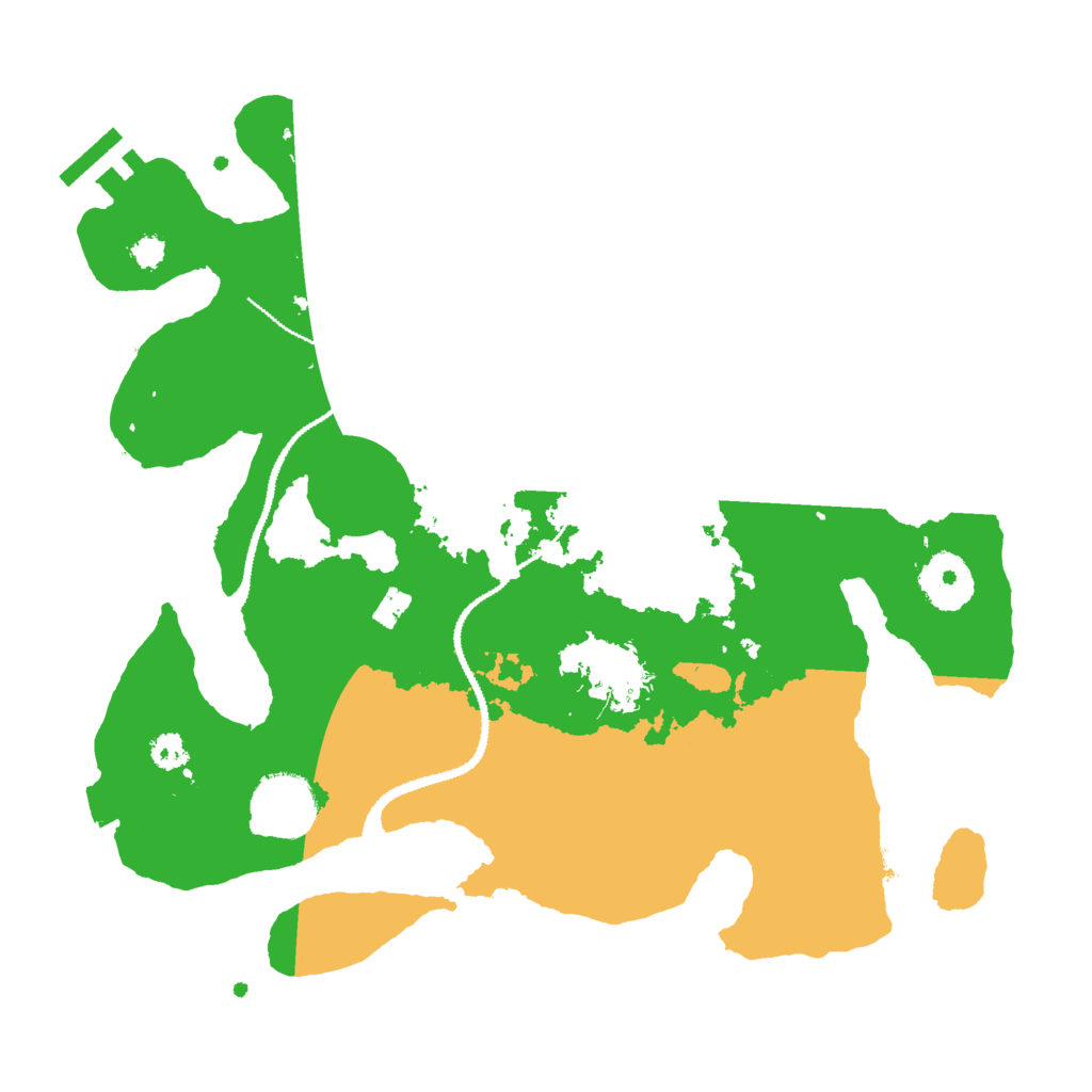 Biome Rust Map: Procedural Map, Size: 3000, Seed: 1618472565