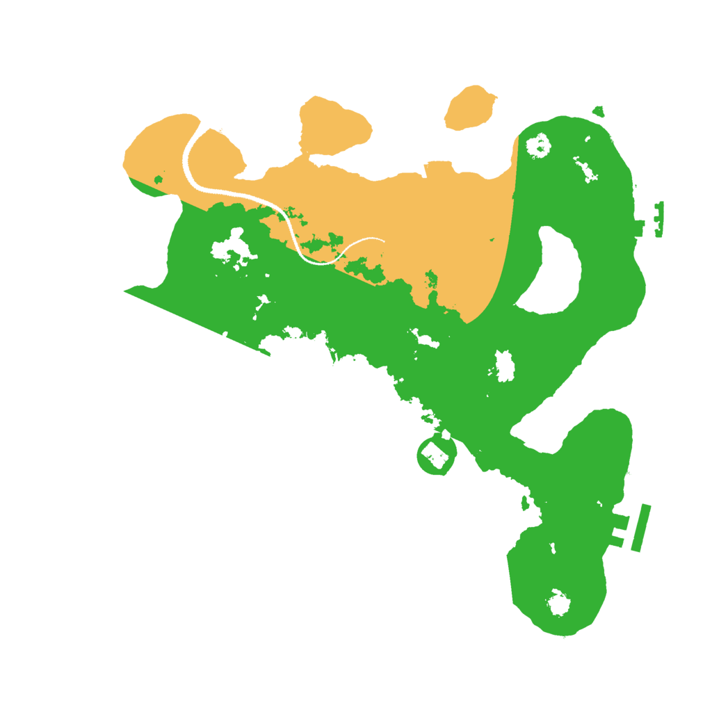 Biome Rust Map: Procedural Map, Size: 3000, Seed: 1062311578