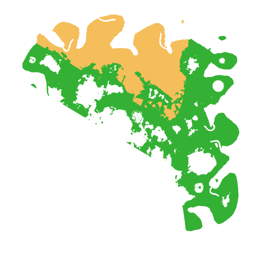 Biome Rust Map: Procedural Map, Size: 4000, Seed: 13541235