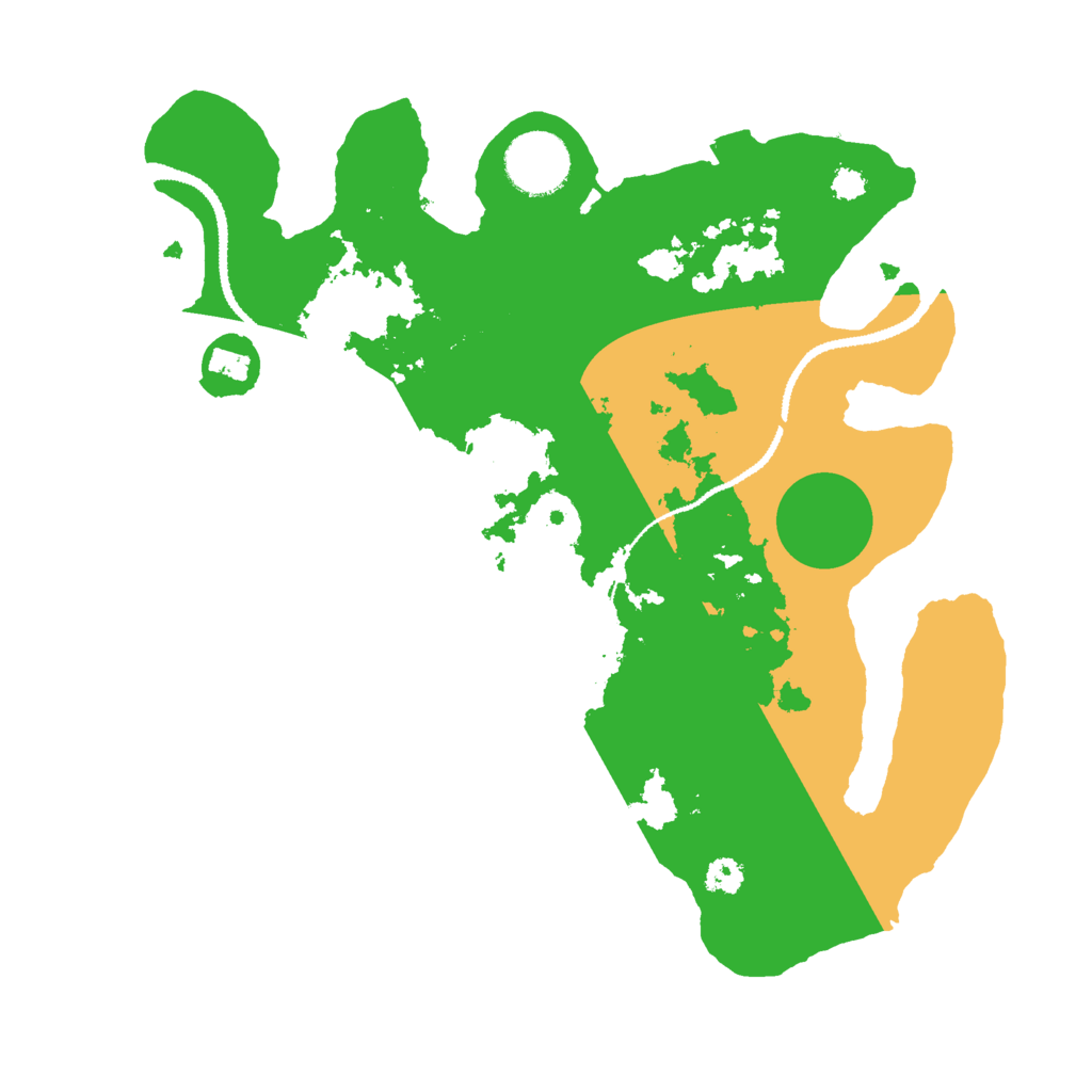 Biome Rust Map: Procedural Map, Size: 3000, Seed: 59414046