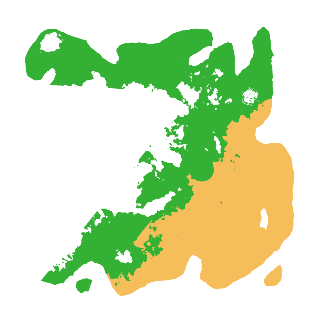 Biome Rust Map: Barren, Size: 3650, Seed: 916535511