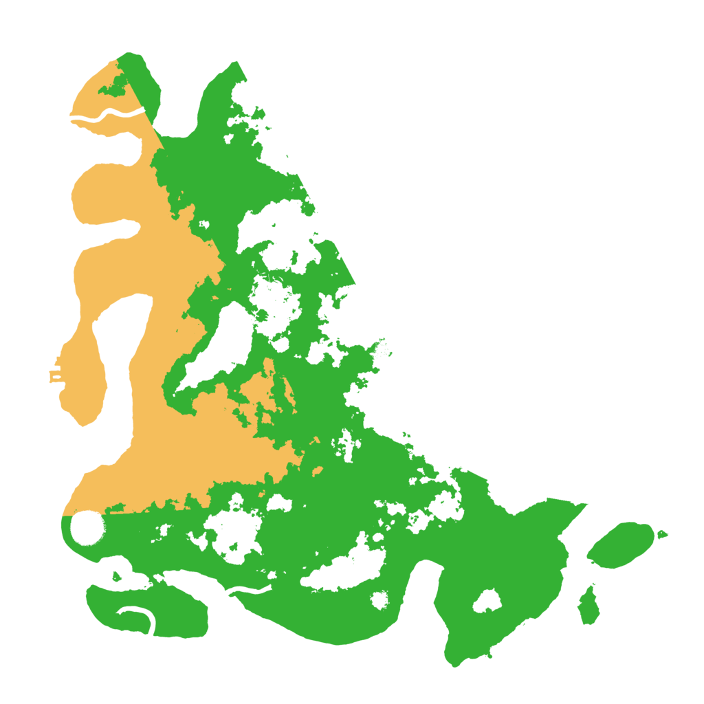Biome Rust Map: Procedural Map, Size: 3600, Seed: 1460028