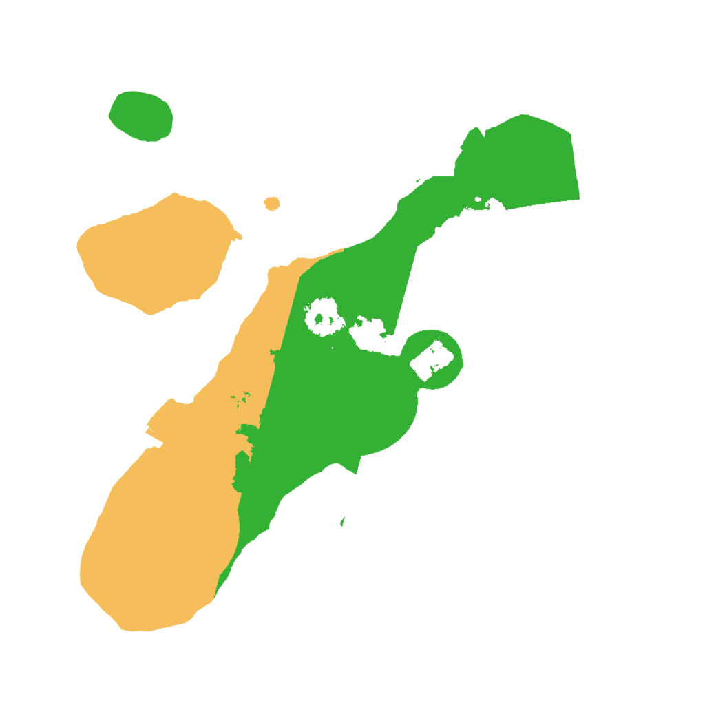 Biome Rust Map: Procedural Map, Size: 1900, Seed: 32441639