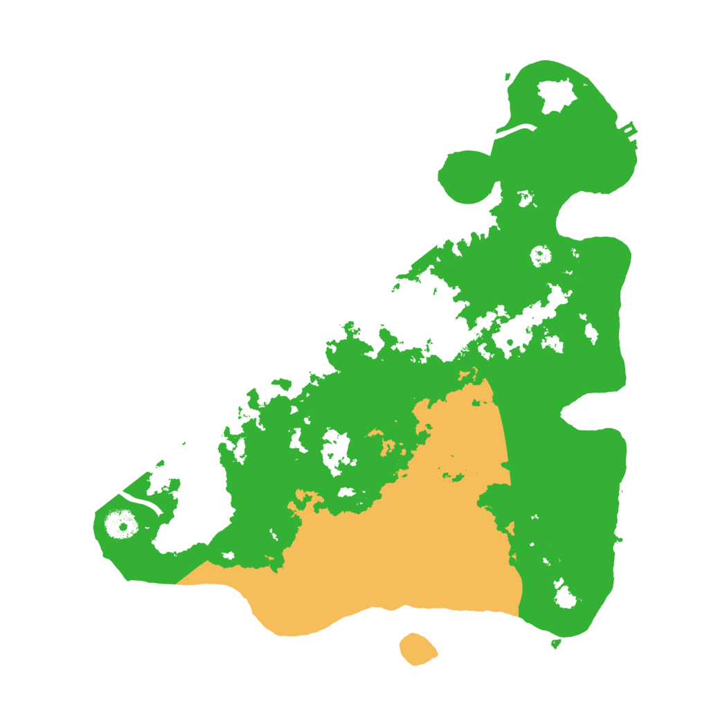 Biome Rust Map: Procedural Map, Size: 3500, Seed: 680457279