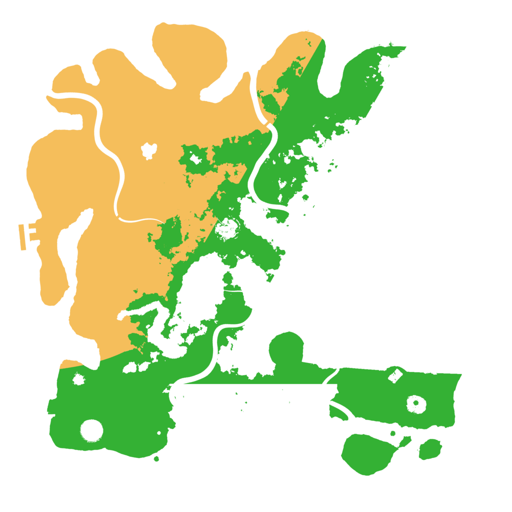 Biome Rust Map: Procedural Map, Size: 4000, Seed: 669