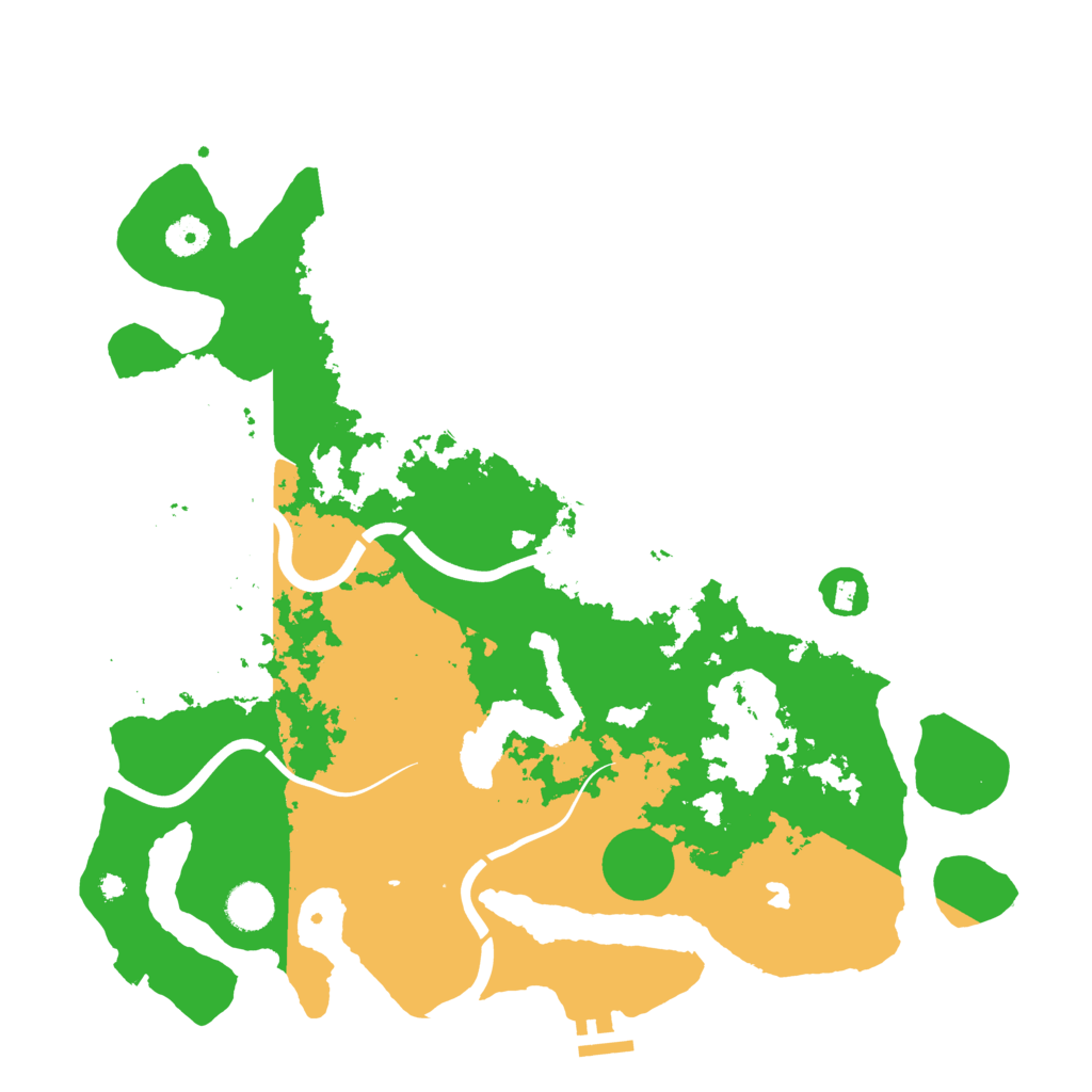 Biome Rust Map: Procedural Map, Size: 4000, Seed: 1568214251
