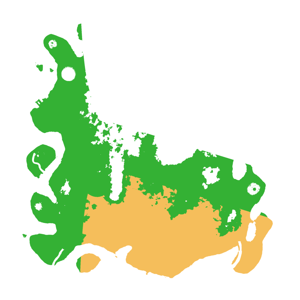 Biome Rust Map: Procedural Map, Size: 3767, Seed: 13825