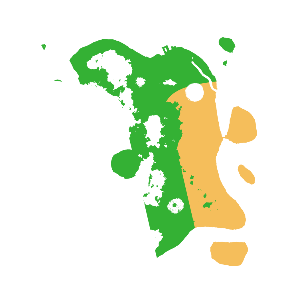 Biome Rust Map: Procedural Map, Size: 2900, Seed: 228