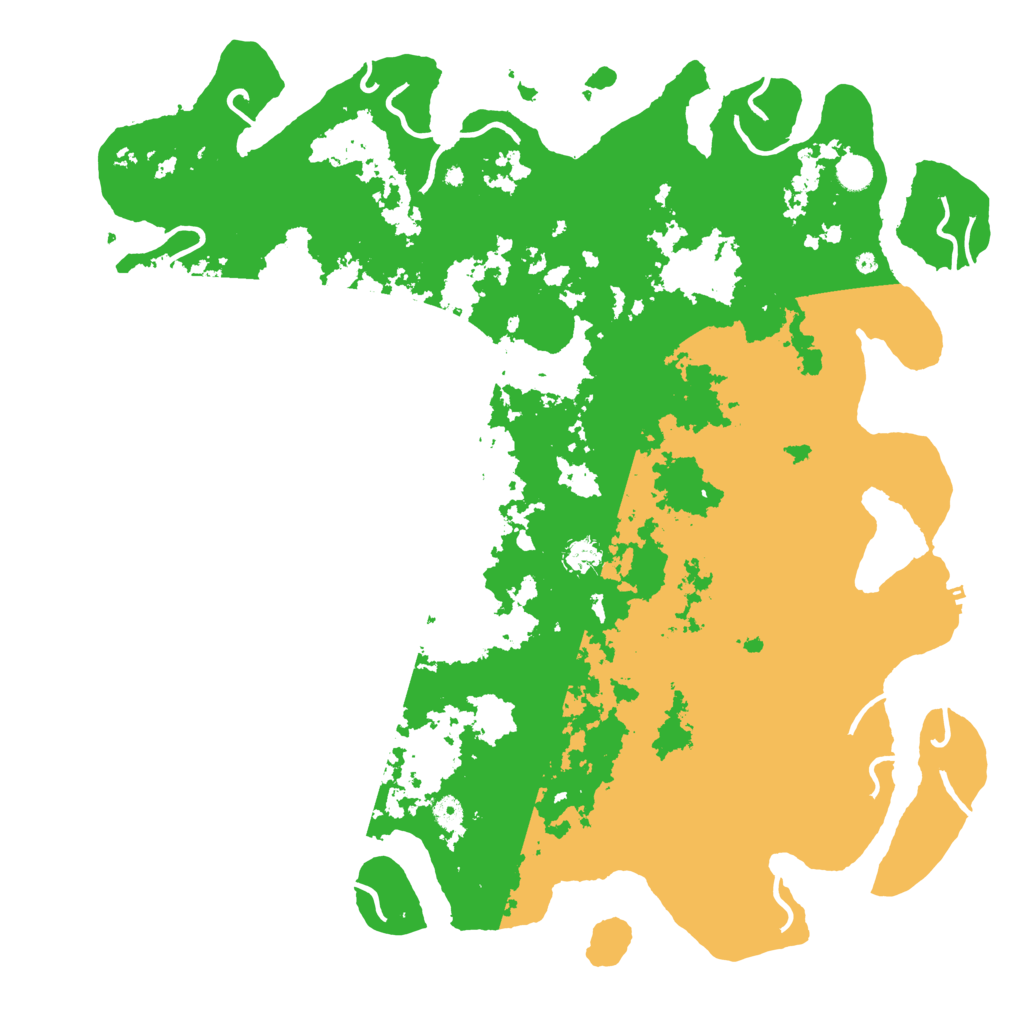 Biome Rust Map: Procedural Map, Size: 5000, Seed: 546732