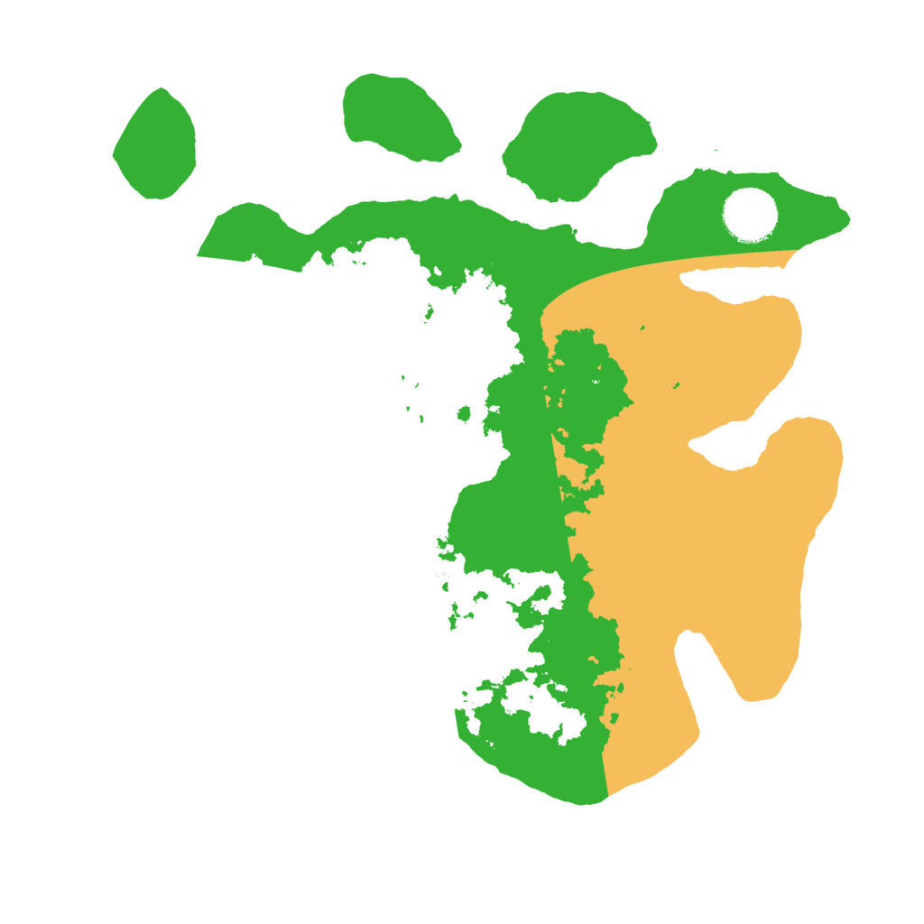 Biome Rust Map: Barren, Size: 3000, Seed: 134