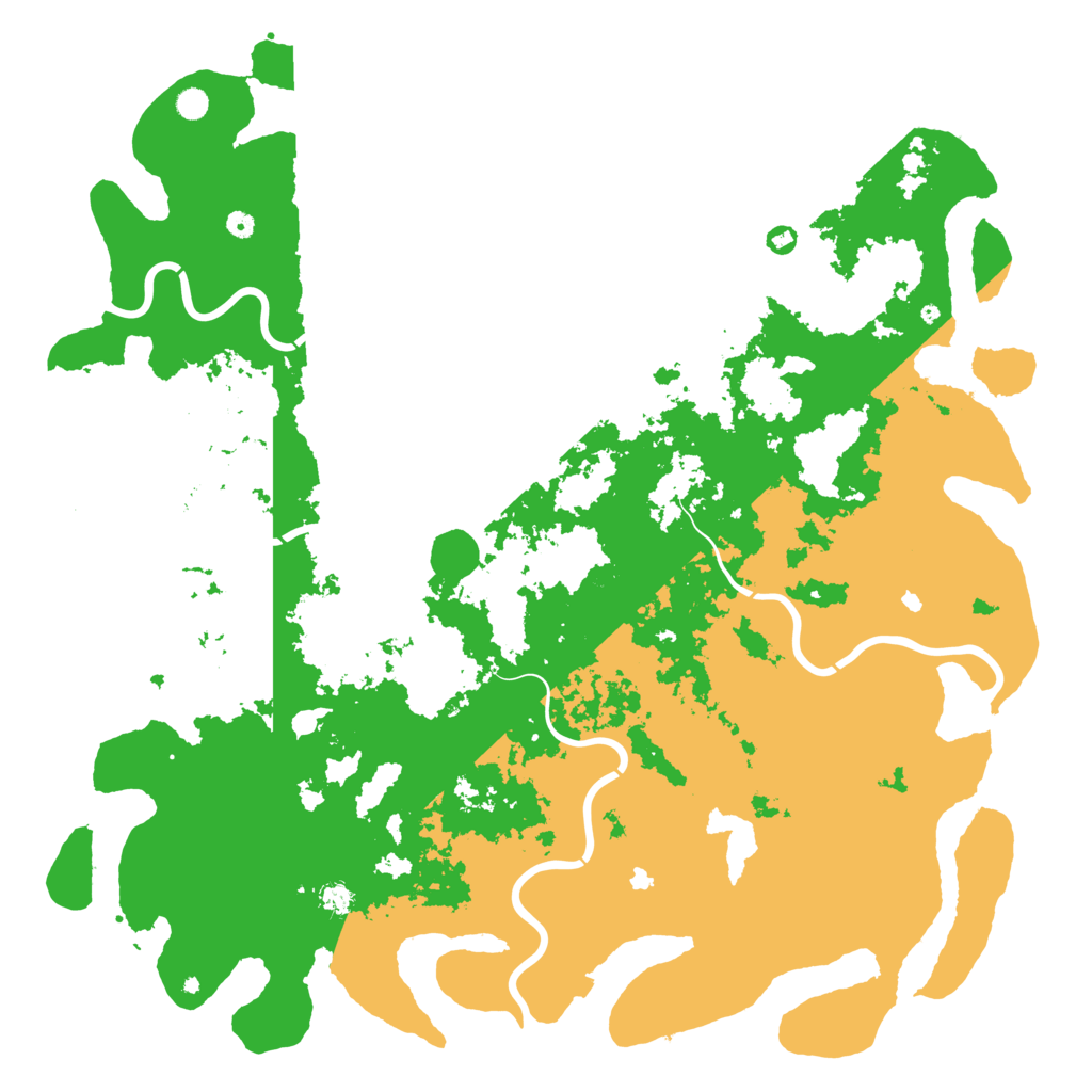 Biome Rust Map: Procedural Map, Size: 6000, Seed: 2189