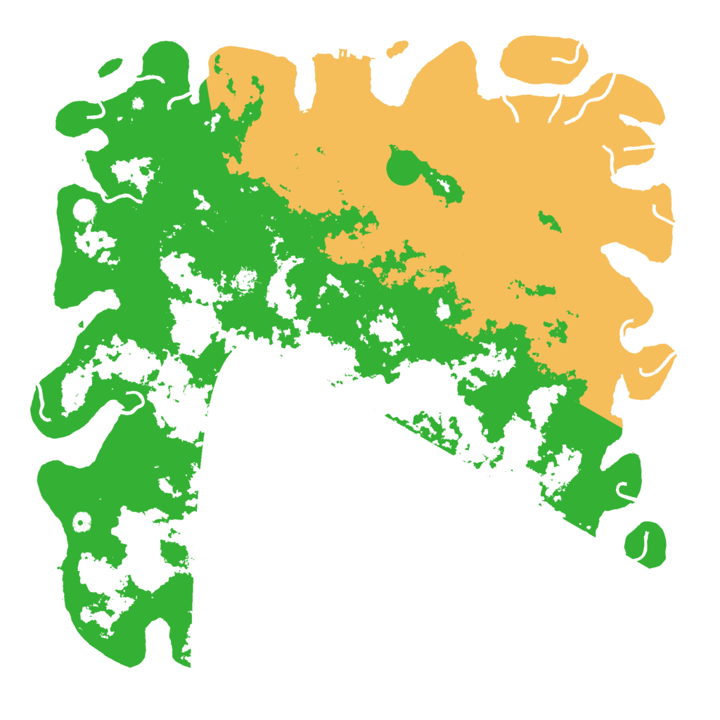 Biome Rust Map: Procedural Map, Size: 5500, Seed: 16751298