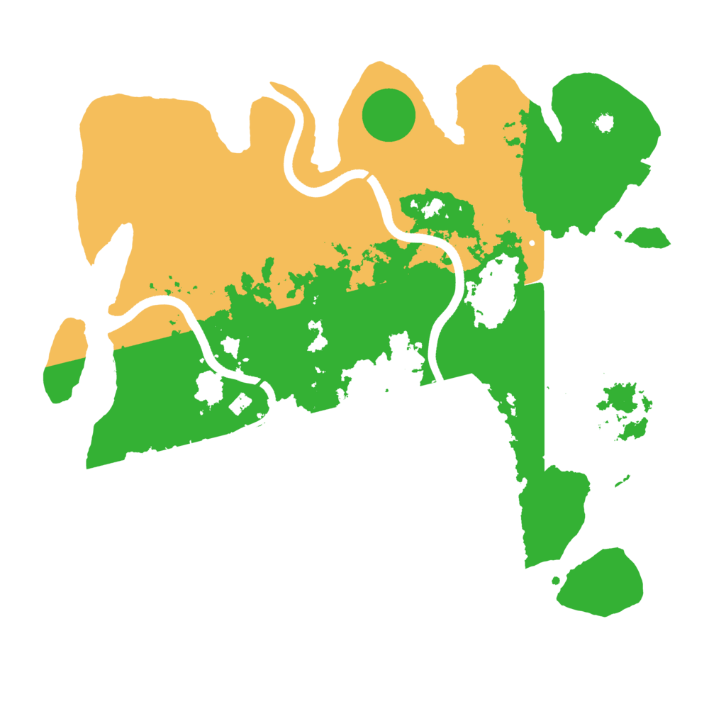 Biome Rust Map: Procedural Map, Size: 3600, Seed: 1720723098