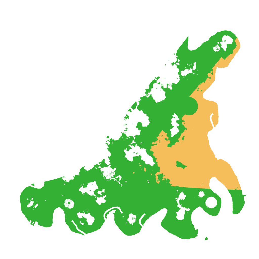 Biome Rust Map: Procedural Map, Size: 4000, Seed: 15912092