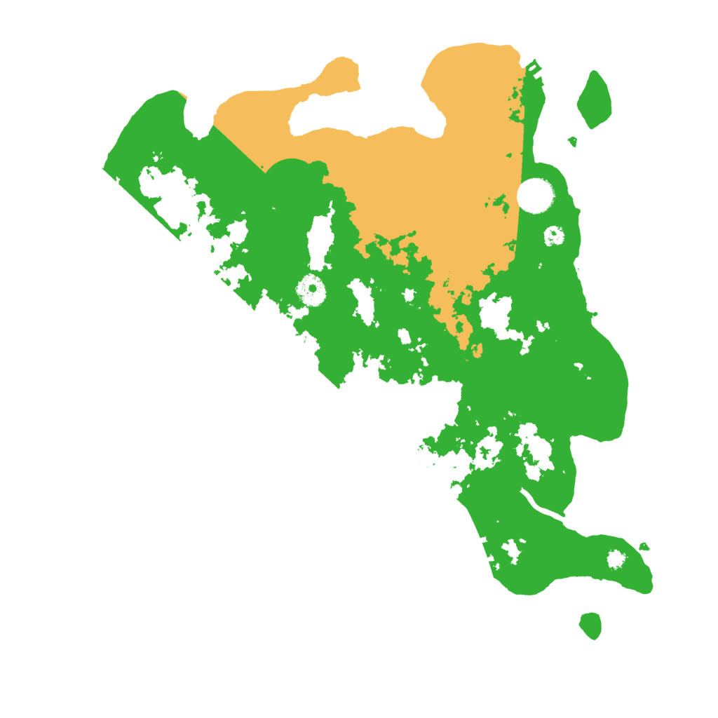 Biome Rust Map: Procedural Map, Size: 3600, Seed: 1861026320