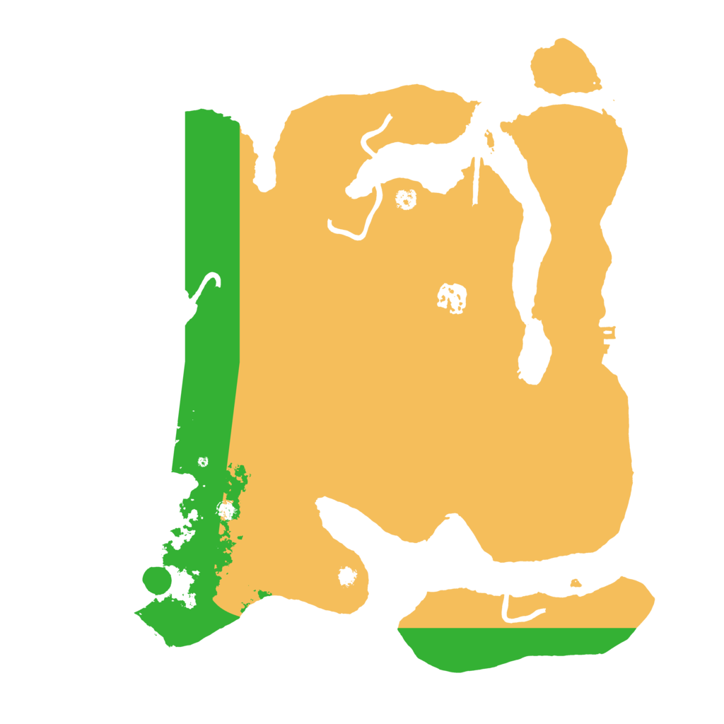 Biome Rust Map: Procedural Map, Size: 3500, Seed: 865908268