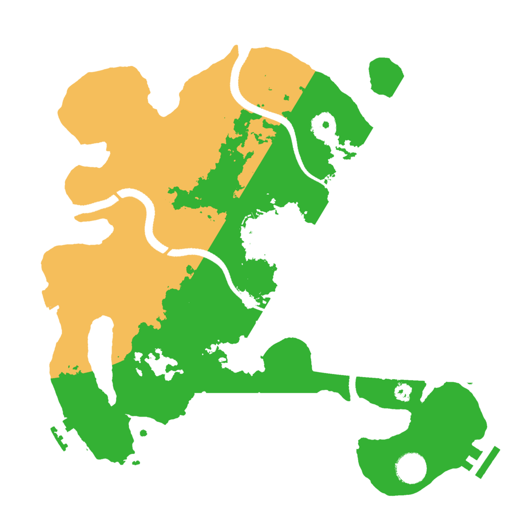 Biome Rust Map: Procedural Map, Size: 3000, Seed: 37824