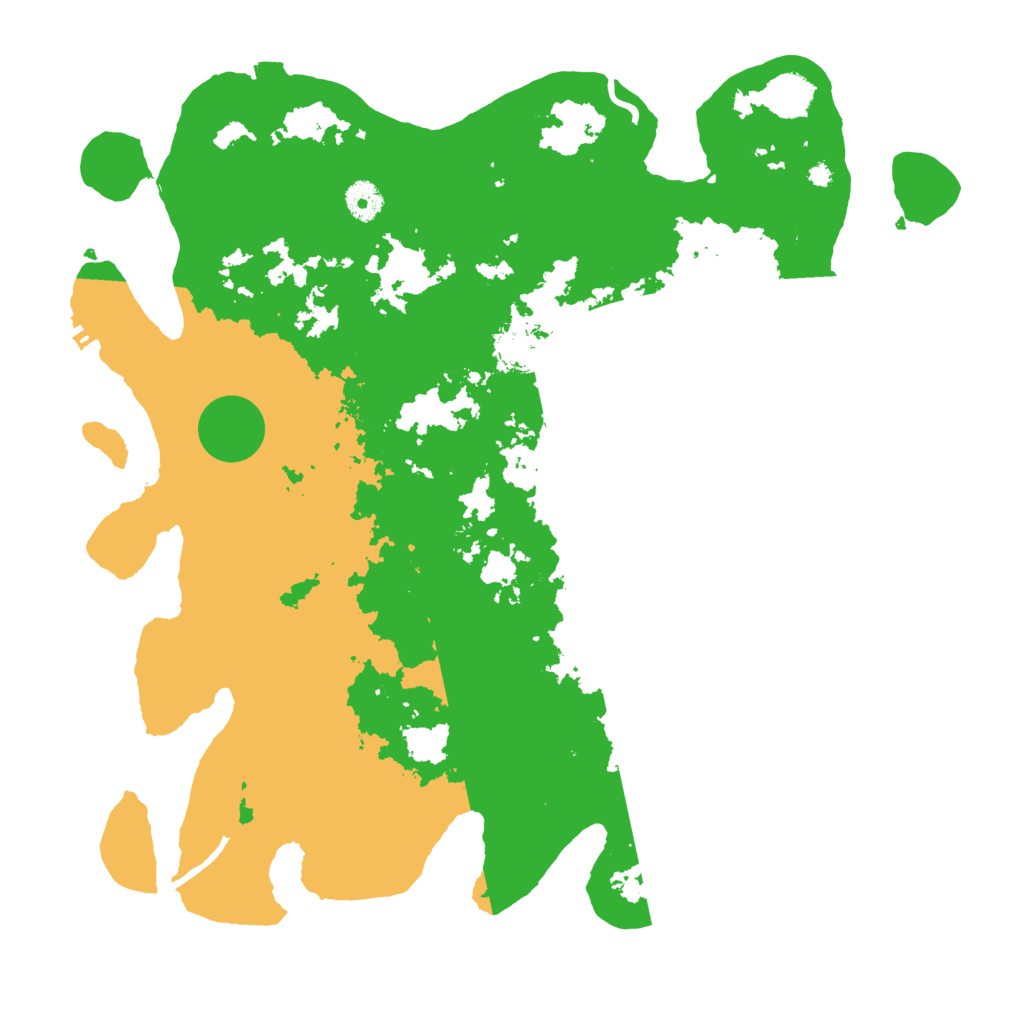 Biome Rust Map: Procedural Map, Size: 4050, Seed: 203418998