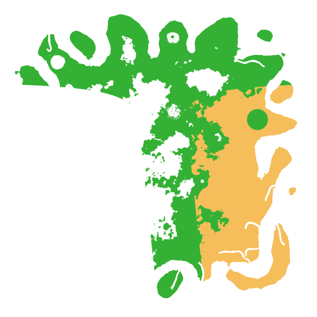 Biome Rust Map: Procedural Map, Size: 4000, Seed: 92566481