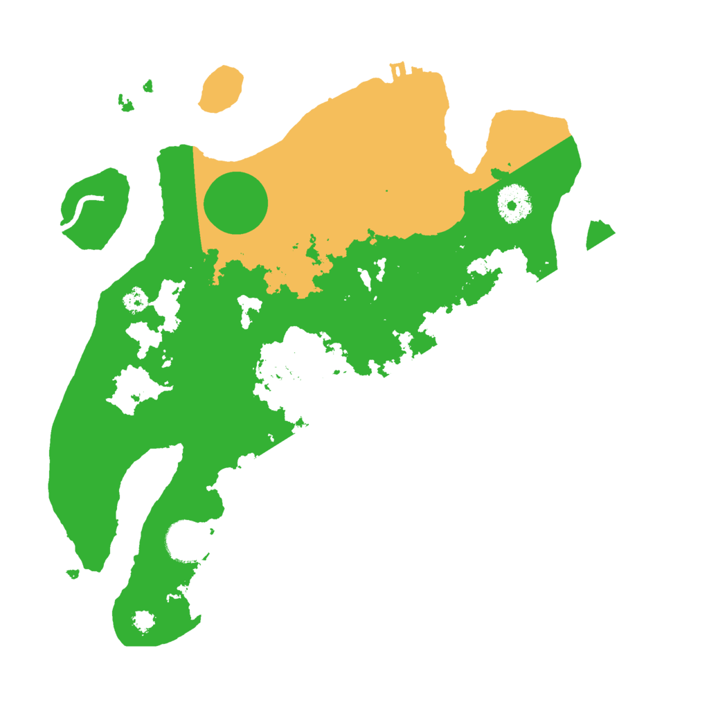 Biome Rust Map: Procedural Map, Size: 2986, Seed: 6548