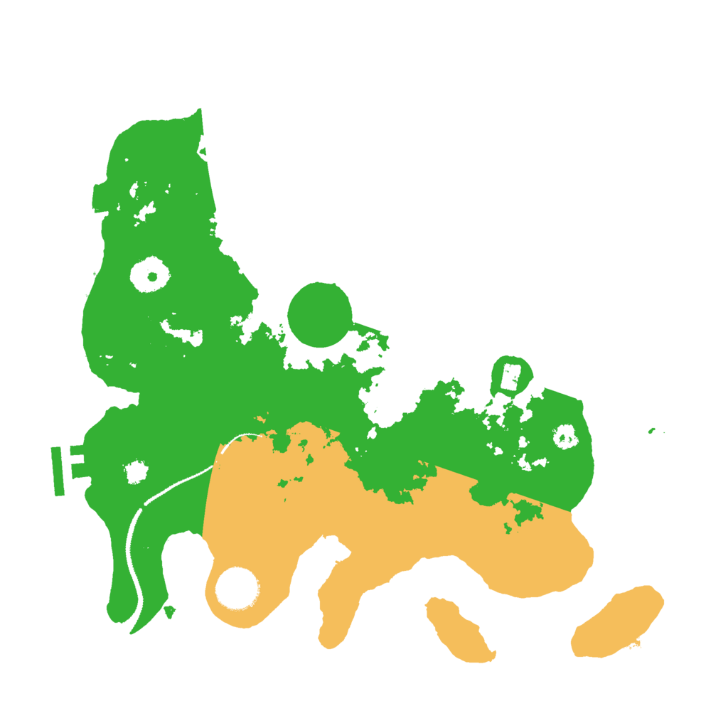 Biome Rust Map: Procedural Map, Size: 3000, Seed: 1605999279