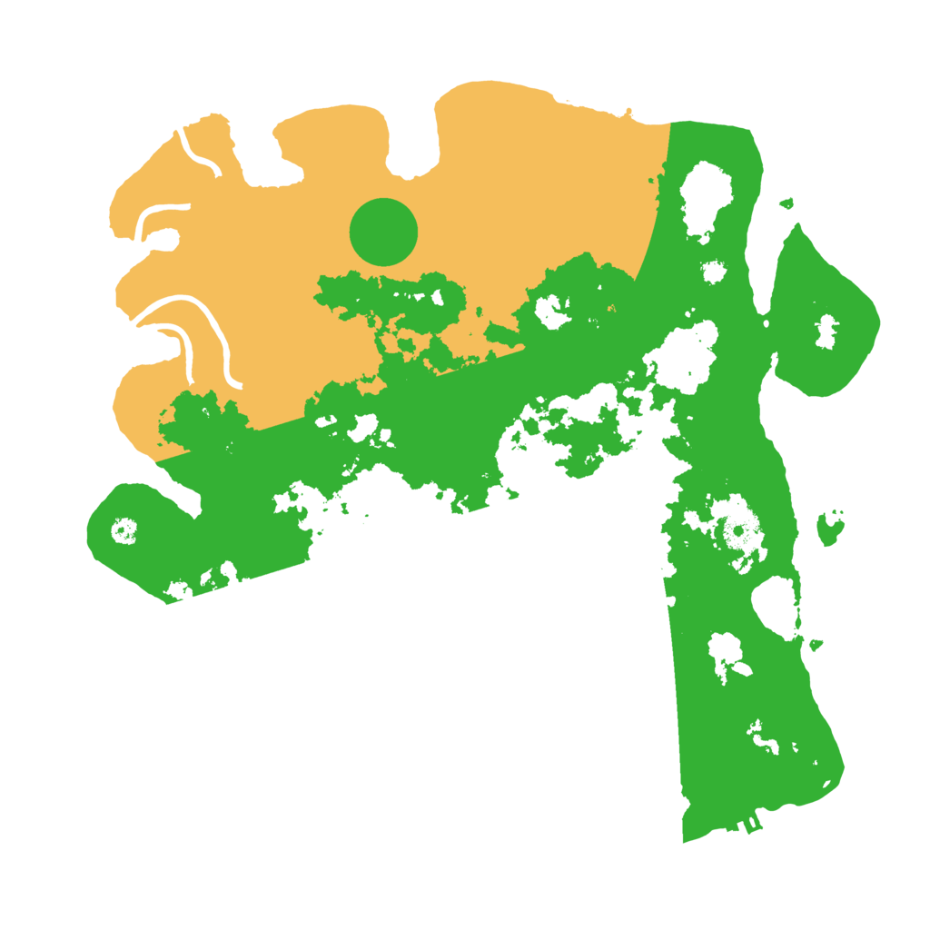 Biome Rust Map: Procedural Map, Size: 3595, Seed: 993459