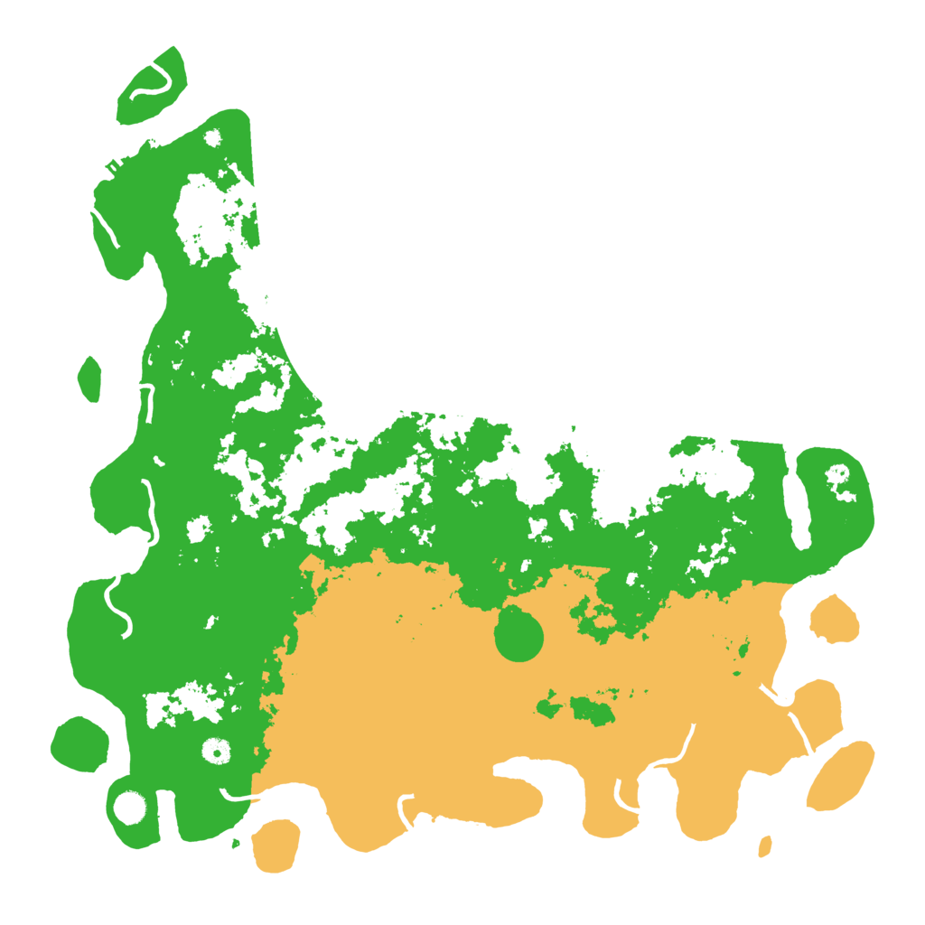 Biome Rust Map: Procedural Map, Size: 5000, Seed: 673887432