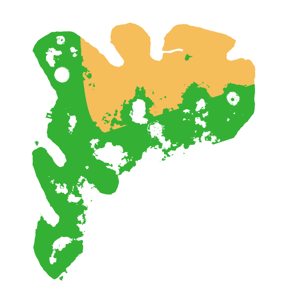 Biome Rust Map: Procedural Map, Size: 3500, Seed: 1645628998