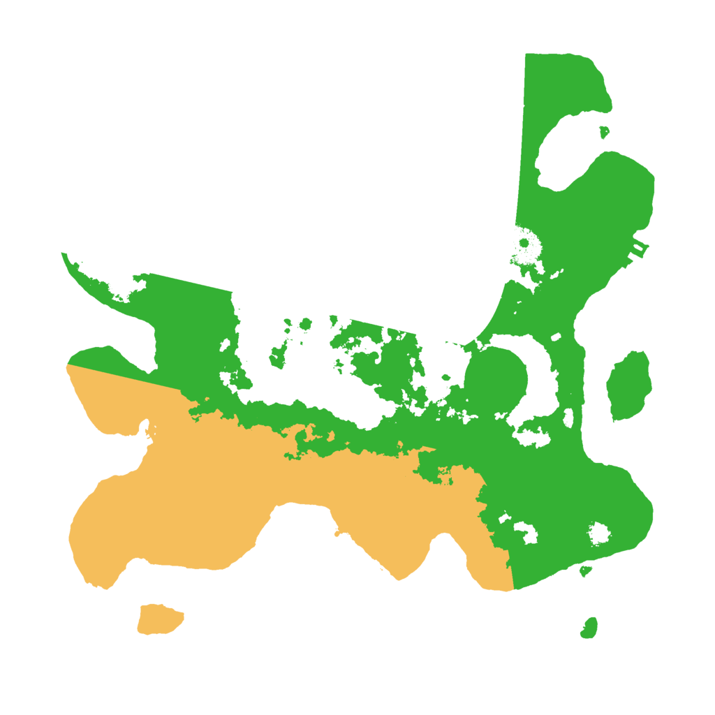 Biome Rust Map: Procedural Map, Size: 3000, Seed: 1792988424