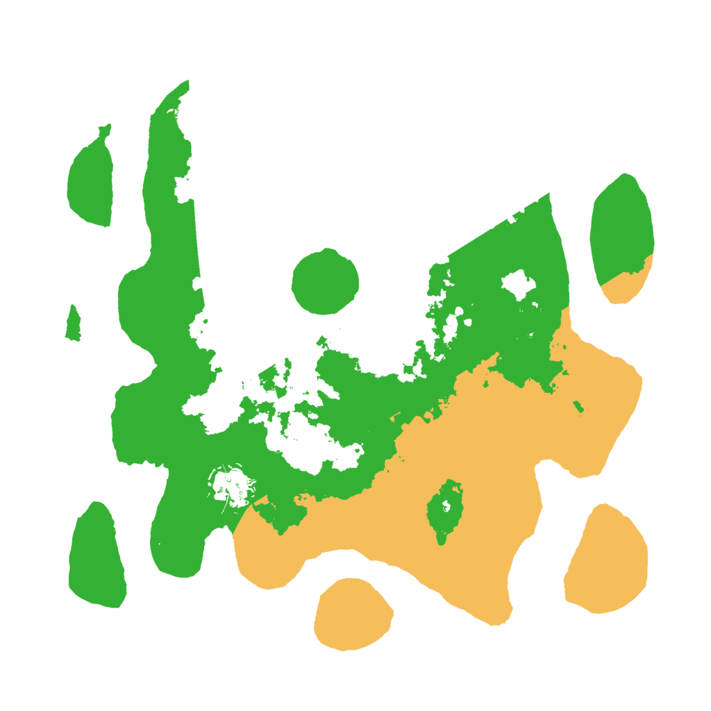 Biome Rust Map: Barren, Size: 3000, Seed: 23427734