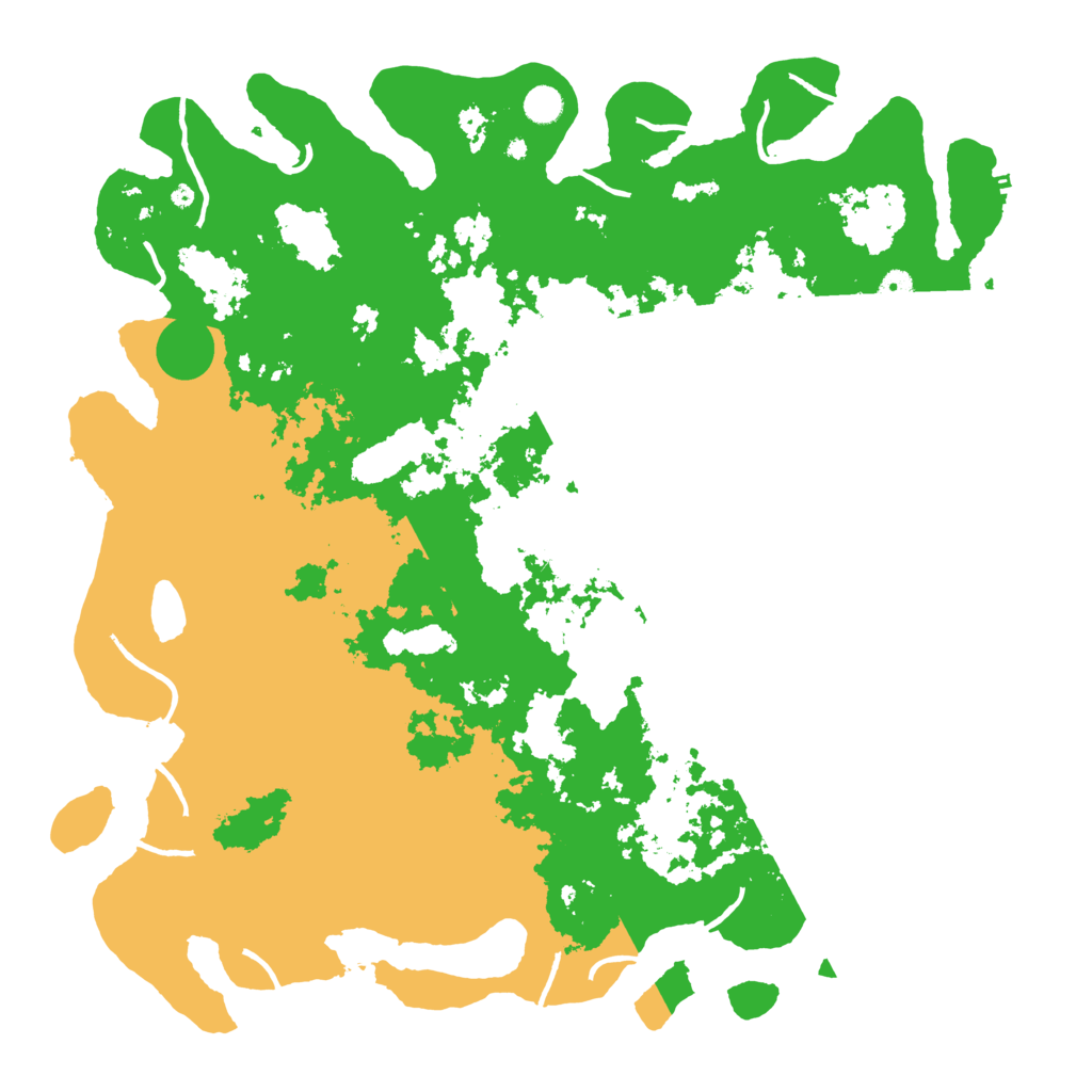 Biome Rust Map: Procedural Map, Size: 5000, Seed: 59816800