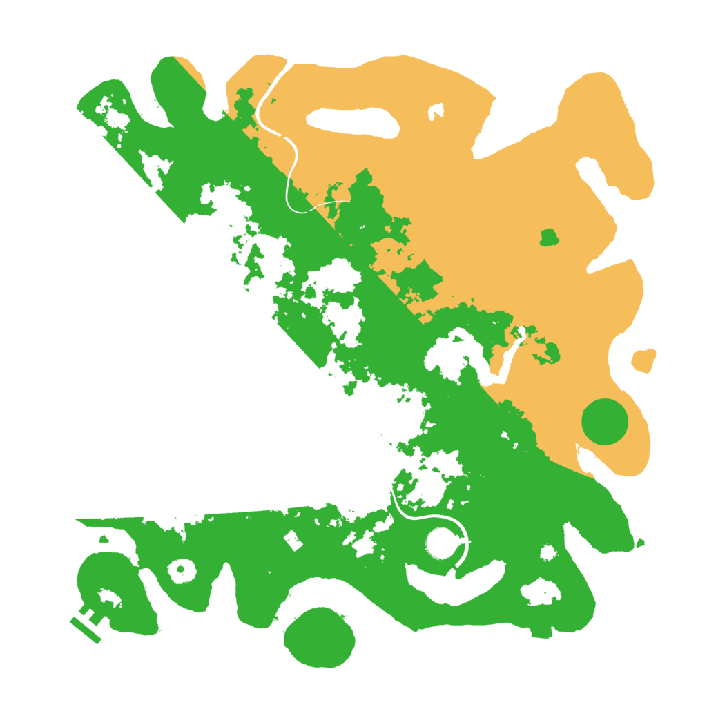 Biome Rust Map: Procedural Map, Size: 4000, Seed: 3985226