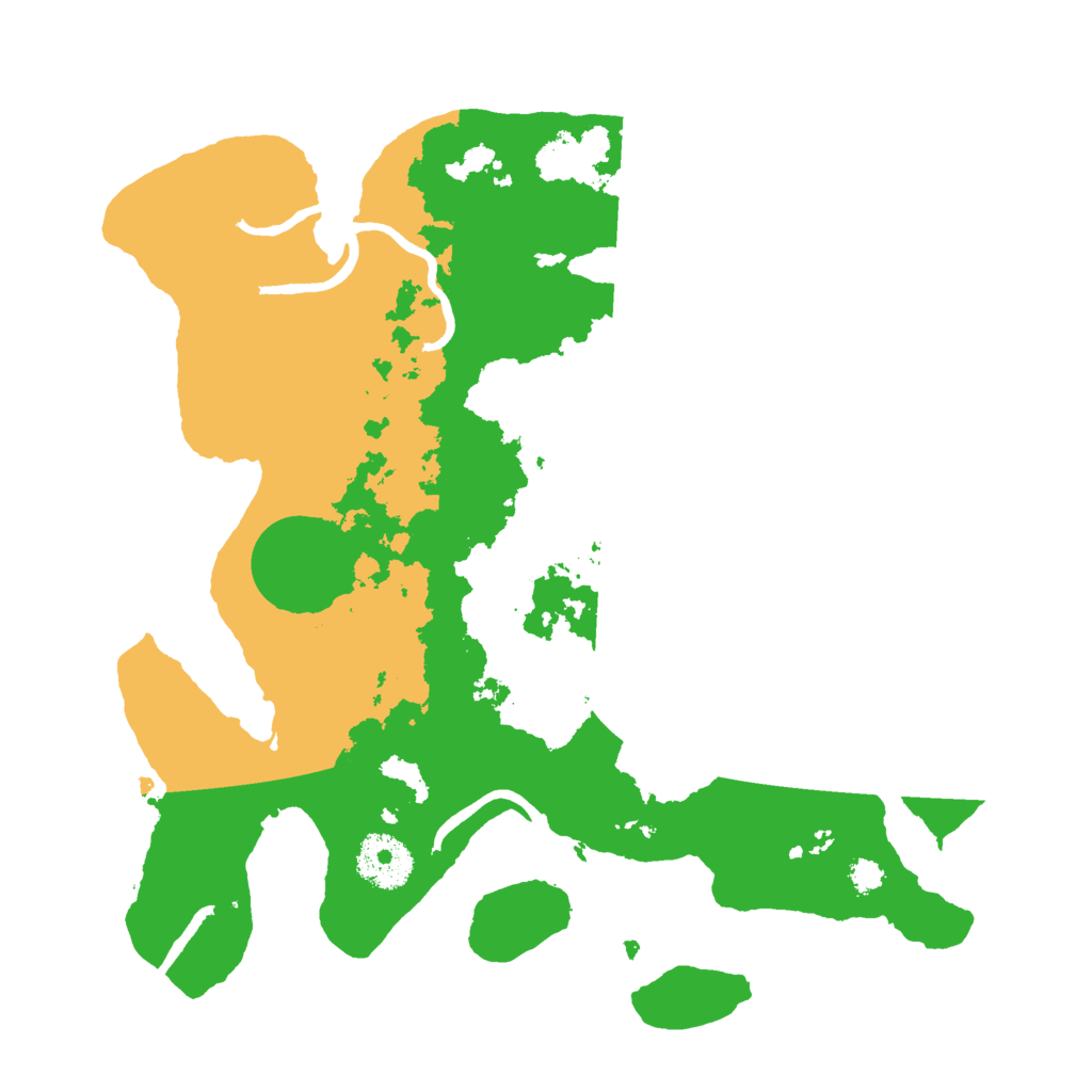Biome Rust Map: Procedural Map, Size: 3000, Seed: 725839418