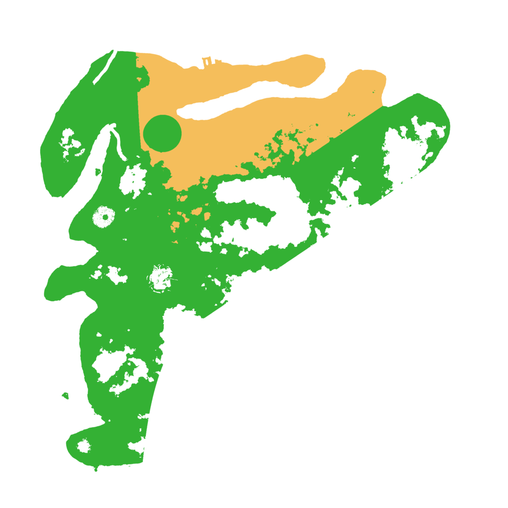 Biome Rust Map: Procedural Map, Size: 3600, Seed: 78921