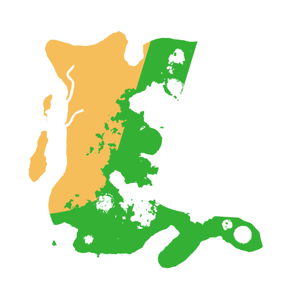 Biome Rust Map: Procedural Map, Size: 3000, Seed: 2080798