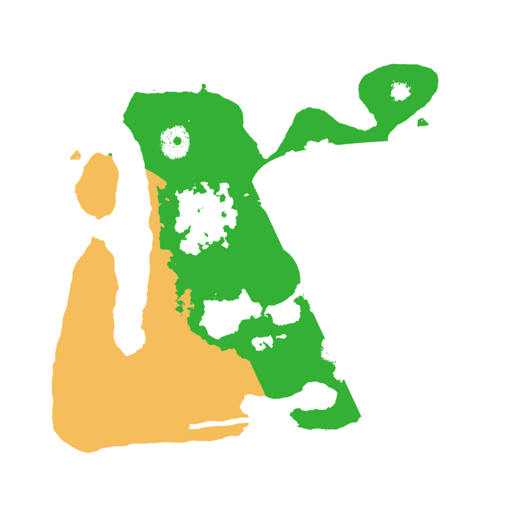 Biome Rust Map: Procedural Map, Size: 2500, Seed: 23562452